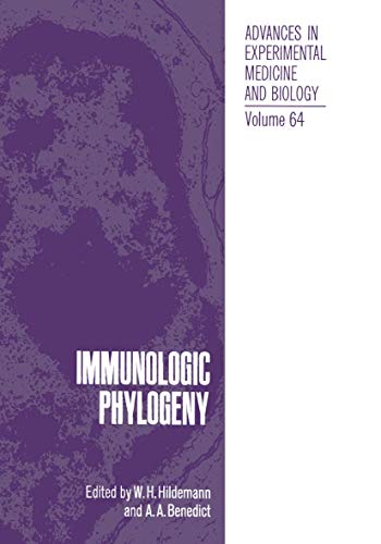 9780306390647: Immunologic Phylogeny (Advances in Experimental Medicine & Biology (Springer))