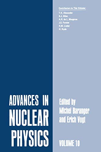 Imagen de archivo de Advances in Nuclear Physics: Volume 10 a la venta por Nauka Japan LLC