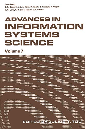 Stock image for Advances in Information Systems Science, Volume 7 for sale by Pride and Prejudice-Books