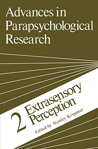 9780306400827: Advances in Parapsychological Research: 2 Extrasensory Perception