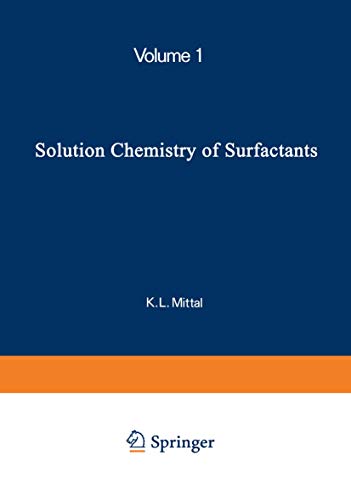 9780306401749: Solution Chemistry of Surfacants