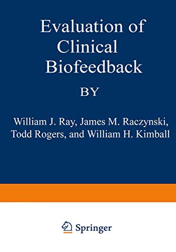 Stock image for Evaluation of Clinical Biofeedback for sale by Veronica's Books