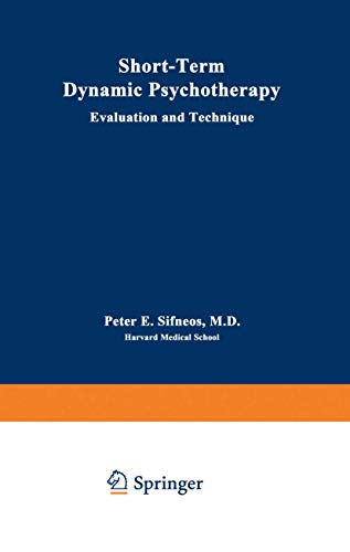 9780306402081: Short-Term Dynamic Psychotherapy: Evaluation and Technique (Topics in General Psychiatry)