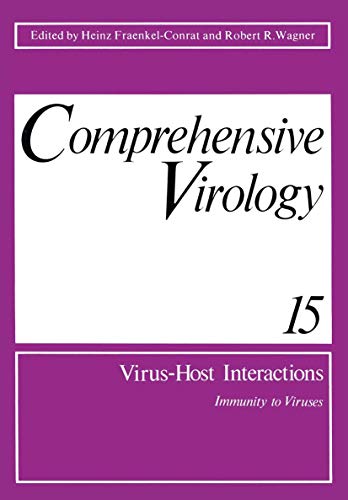 Stock image for COMPREHENSIVE VIROLOGY: 15 VIRUS-HOST INTERACTIONS. for sale by Cambridge Rare Books