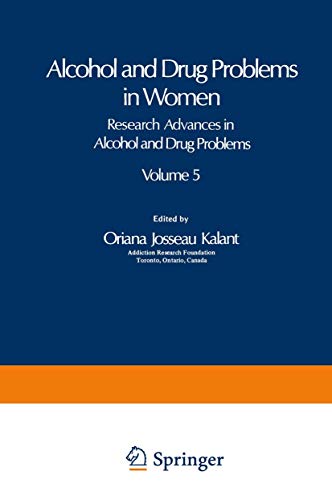Beispielbild für Research Advances in Alcohol and Drug Problems Volume 5 (Alcohol and Drug Problems in Women) zum Verkauf von Discover Books