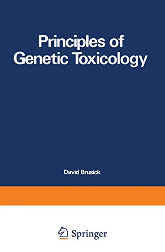 Stock image for Principles of Genetic Toxicology for sale by Better World Books