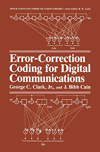 9780306406157: Error-Correction Coding for Digital Communications (Applications of Communications Theory)