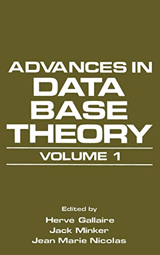 Beispielbild fr Advances in Data Base Theory zum Verkauf von Ammareal