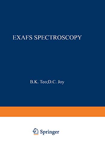 9780306406546: Exafs Spectroscopy: Techniques and Applications