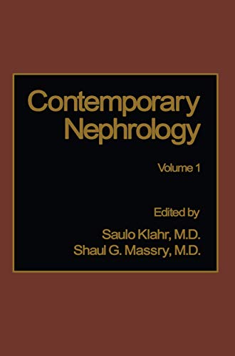 Stock image for Contemporary Nephrology: Volume 1 for sale by Bookmonger.Ltd