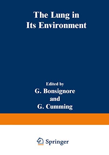 Imagen de archivo de The Lung in Its Environment a la venta por Doss-Haus Books