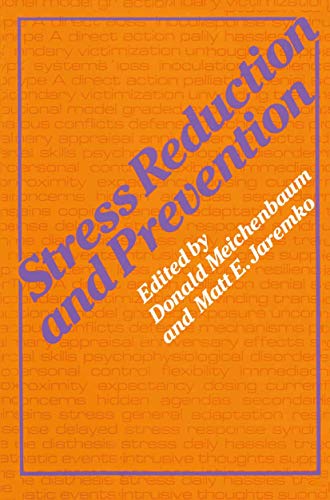 Imagen de archivo de Stress Reduction and Prevention a la venta por Better World Books