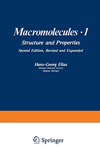 Beispielbild fr Macromolecules, Volume 1: Structure and Properties. Second Edition, Revised and Expanded zum Verkauf von HPB-Red