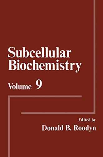 Stock image for Subcell subcellular biochemistry : Volume 9 for sale by Plum Books