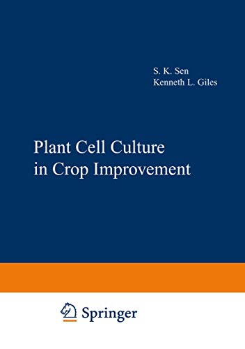 Beispielbild fr Plant Cell Culture in Crop Improvement zum Verkauf von Anybook.com