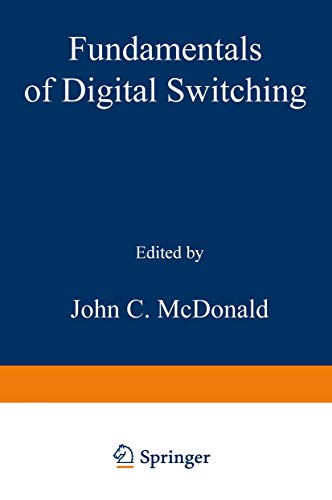 Imagen de archivo de Fundamentals of Digital Switching a la venta por Willis Monie-Books, ABAA