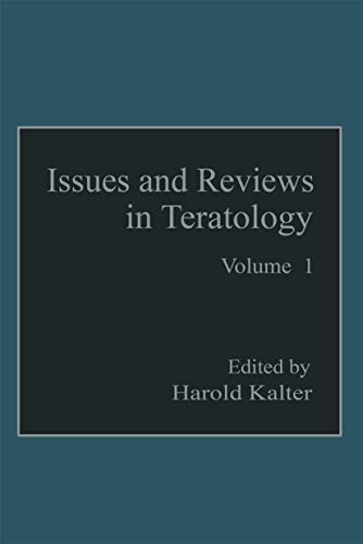 Stock image for Issues and Reviews in Teratology, Volume 1 for sale by BookDepart
