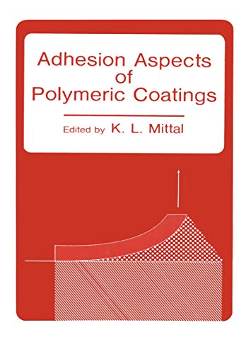 Beispielbild fr Adhesion Aspects of Polymeric Coatings zum Verkauf von BookDepart