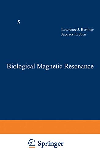 Beispielbild fr Biological Magnetic Resonance, Volume 5 zum Verkauf von BookDepart