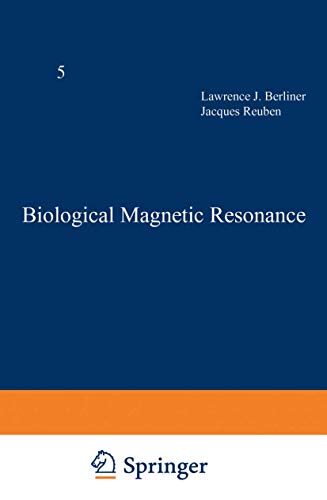 Stock image for Biological Magnetic Resonance, Volume 5 for sale by BookDepart