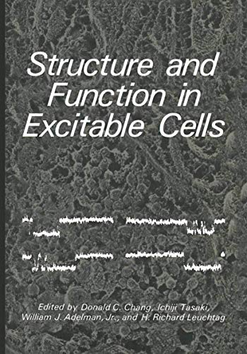 Imagen de archivo de Structure and Function in Excitable Cells a la venta por Mark Henderson