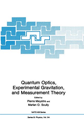 Stock image for Quantum Optics, Experimental Gravity, and Measurement Theory for sale by Kennys Bookshop and Art Galleries Ltd.