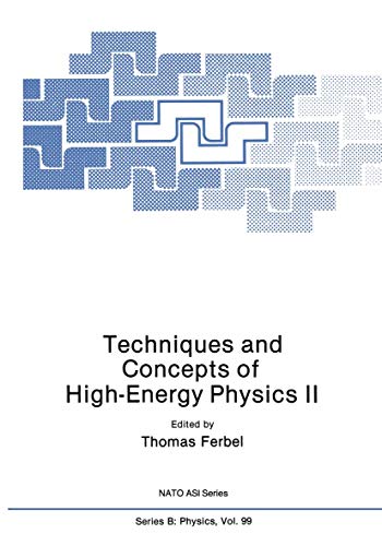 Imagen de archivo de Techniques and Concepts of High-Energy Physics II (NATO Science Series B:, 99) a la venta por Phatpocket Limited