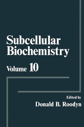 Stock image for Subcellular Biochemistry, Volume 10 for sale by BookDepart