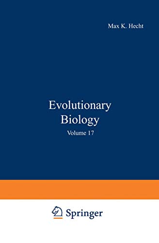 Stock image for Evolutionary Biology: Volume 17 for sale by ThriftBooks-Atlanta