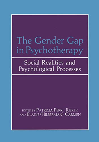 Stock image for The Gender Gap in Psychotherapy for sale by Better World Books