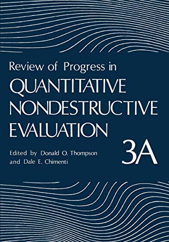 Beispielbild fr Review of Progress in Quantitative Nondestructive Evaluation (Volume 3A) zum Verkauf von Anybook.com