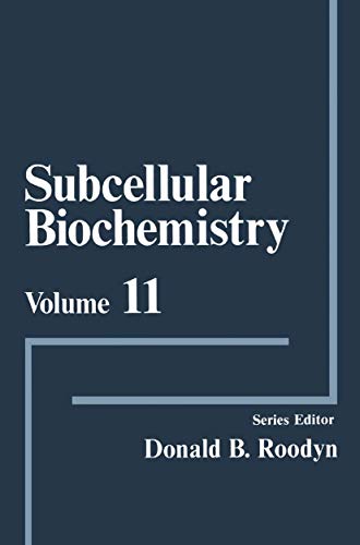 Subcellular Biochemistry, Volume 11.