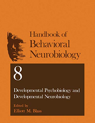 Beispielbild fr Developmental Psychobiology and Developmental Neurobiology zum Verkauf von Better World Books