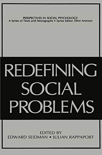 Stock image for Redefining Social Problems for sale by ThriftBooks-Dallas