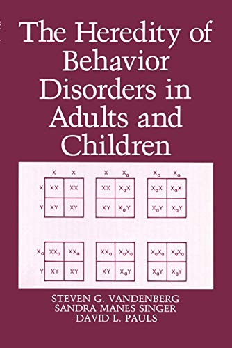 Immagine dell'editore per The Heredity of Behavior Disorders in Adults and Children venduto da Phatpocket Limited