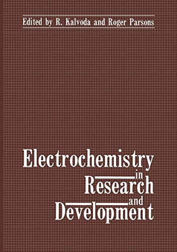 Stock image for Electrochemistry in Research and Development for sale by Peter Rhodes