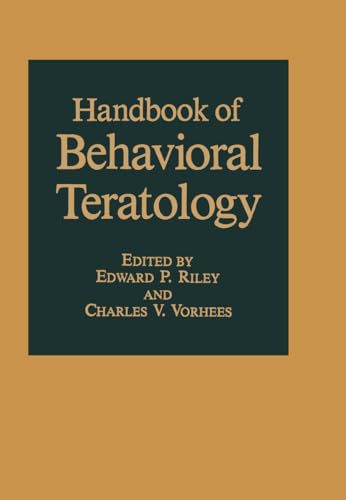 Stock image for Handbook of Behavioral Teratology for sale by Hay-on-Wye Booksellers