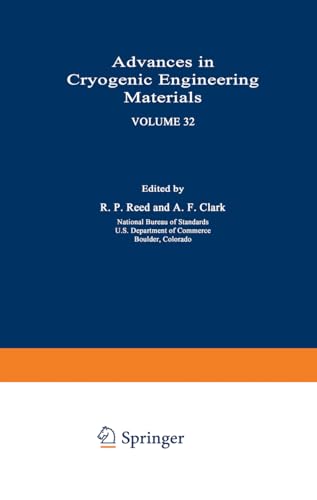 Stock image for Advances in Cryogenic Engineering Materials: 32 for sale by Anybook.com