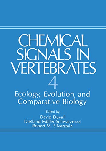 Imagen de archivo de Chemical Signals in Vertebrates 4: Ecology, Evolution, and Comparative Biology a la venta por Moe's Books