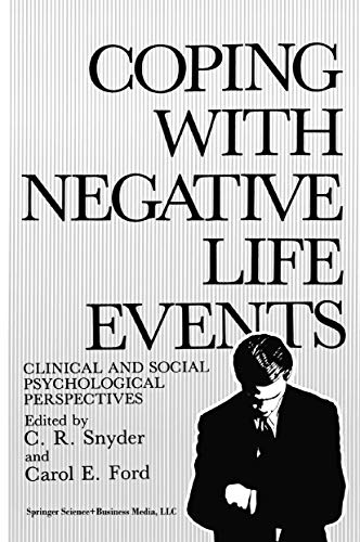 Imagen de archivo de Coping with Negative Life Events: Clinical and Social Psychological Perspectives a la venta por ThriftBooks-Atlanta