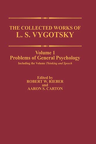 Imagen de archivo de The Collected Works of L. S. Vygotsky: Problems of General Psychology, Including the Volume Thinking and Speech a la venta por ThriftBooks-Dallas