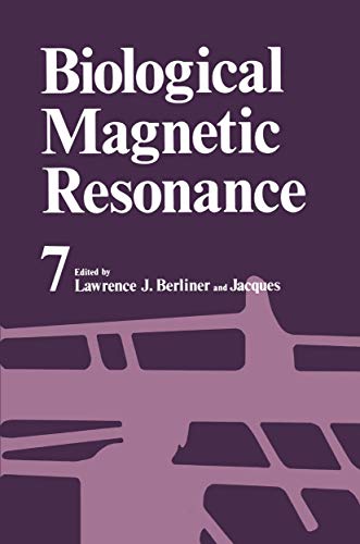 Stock image for Biological Magnetic Resonance: Volume 7 for sale by Zubal-Books, Since 1961