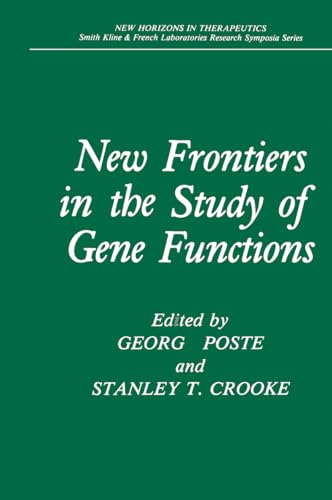 Imagen de archivo de NEW FRONTIERS IN THE STUDY OF GENE FUNCTIONS. a la venta por de Wit Books