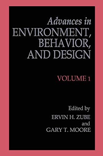 9780306425097: Advances in Environment, Behavior, and Design