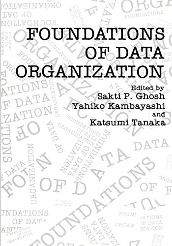 Stock image for Foundations of Data Organization for sale by Zubal-Books, Since 1961