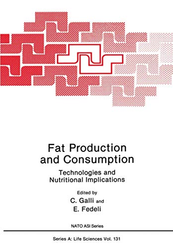 Imagen de archivo de Fat Production and Consumption. Technologies and Nutritional Implications a la venta por Zubal-Books, Since 1961
