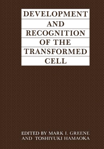 Beispielbild fr Development and Recognition of the Transformed Cell zum Verkauf von J. HOOD, BOOKSELLERS,    ABAA/ILAB