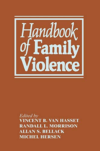 Stock image for Handbook of Family Violence for sale by Bingo Used Books