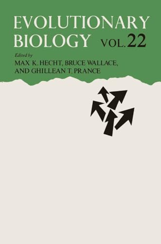 Beispielbild fr Evolutionary Biology: Volume 22 zum Verkauf von Irish Booksellers