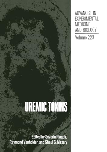 Stock image for Uremic Toxins (Advances in Experimental Medicine & Biology) for sale by Phatpocket Limited
